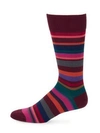 PAUL SMITH Striped Mid-Calf Socks