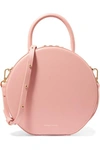 MANSUR GAVRIEL CIRCLE LEATHER SHOULDER BAG