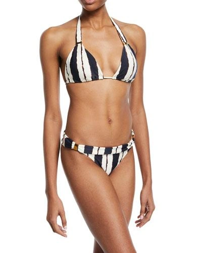 Vix Bia Isla Tube Swim Top, Blue (available In Extended Cup Size)