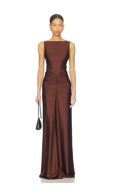 Nbd Shilpa Gown In Brown