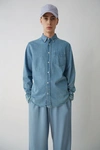 Acne Studios Classic Fit Shirt Washed Denim