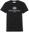BALENCIAGA Printed cotton T-shirt