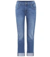 7 FOR ALL MANKIND RELAXED MID-RISE SKINNY JEANS,P00291996