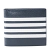 Thom Browne Billfold 4 Bar Stripe In Navy