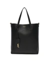 Saint Laurent Toy North South Tote Bag In Black
