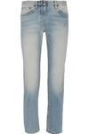 THE ROW Ashland Cropped Mid-Rise Straight-Leg Jeans