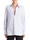 ALEXANDER WANG A-Line Cotton Tunic Shirt,0400097010392