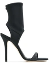 GIUSEPPE ZANOTTI NEOPRENE CUTOUT SANDALS,E80006000212551722