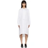 Y'S WHITE LONG SHIRT DRESS,YE-B49-031