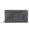 BALENCIAGA Classic Continental Zip Around leather wallet,P00296453