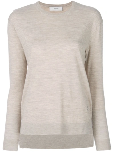 Pringle Of Scotland Guernsey Stitch Cashmere Jumper In Neutrals