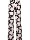 VALENTINO POPFLOWERS PALAZZO PANTS,PB3RB00Z3Q112555921