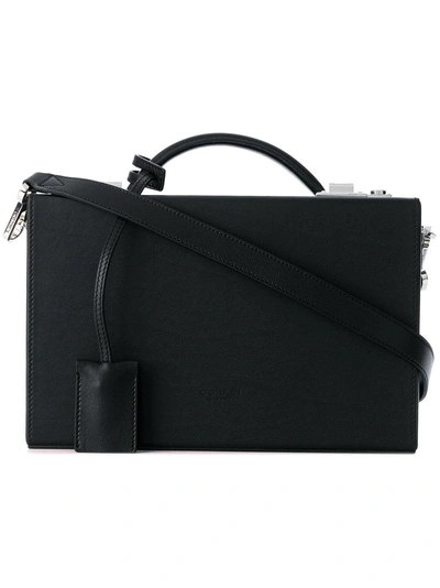 Calvin Klein 205w39nyc Briefcase Style Shoulder Bag - Black