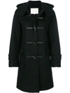 MACKINTOSH MACKINTOSH HOODED DUFFLE COAT - NERO,MO167212559995