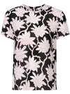 Valentino Popflowers Print Top - Black In Black