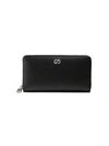 GUCCI LEATHER ZIP AROUND WALLET,473928A7M0N12331457
