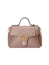 GUCCI GG MARMONT SMALL TOP HANDLE BAG,498110DTDIT12562575