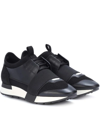 Balenciaga Race Runner Sneakers - 黑色 In Black
