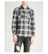 DIESEL S-East checked cotton shirt