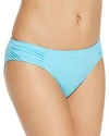 Tommy Bahama Pearl Shirred Hipster Bottom In True Turquiose