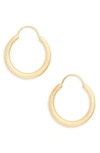 ALL BLUES SMALL SNAKE POLISHED VERMEIL EARRINGS,101416