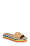 TABITHA SIMMONS SOPHIA PLATFORM SLIDE,SOPHIA