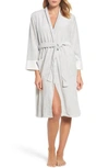 Natori 'nirvana' Midi Robe In Heather Grey