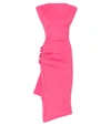 PACO RABANNE Pink Long Jersey Dress,1507322910903241037