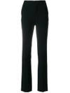 CHLOÉ CHLOÉ SIDE-STUD TROUSERS - BLACK,CHC18SPA7723712559758