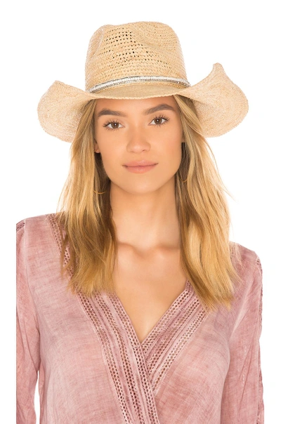 Ale By Alessandra Cody Hat In Natural & White