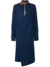 JW ANDERSON DENIM TRENCH COAT,CO29WR1812562820