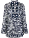 TORY BURCH EMBELLISHED TORY TUNIC,4507612546763