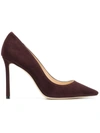 JIMMY CHOO Romy 100 pumps,ROMY100SUE12552174