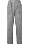 MAGGIE MARILYN BOBBI HOUNDSTOOTH WOOL-BLEND trousers