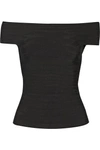 HERVE LEGER Pamela Off-The-Shoulder Bandage Top