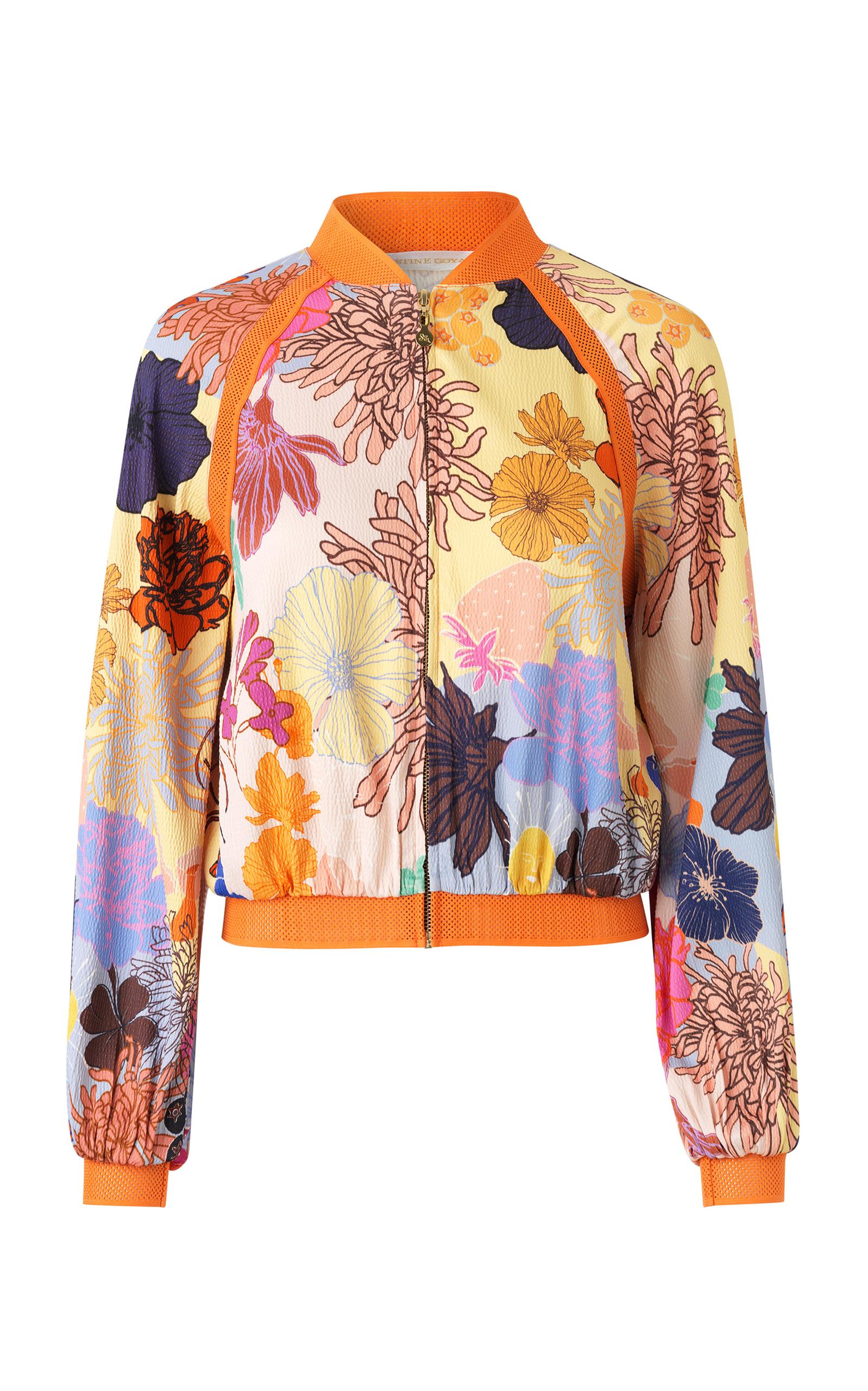 Stine Goya Alaya Floral Bomber Jacket | ModeSens