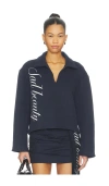 Zemeta Sad Beauty Oversize Pullover In Blue