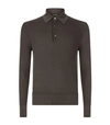 TOM FORD LONG SLEEVE POLO TOP,P000000000005795509