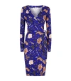 DIANE VON FURSTENBERG FLORAL WRAP DRESS,P000000000005816035