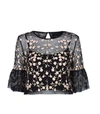 NEEDLE & THREAD Climbing Blossom Embroidered Top,P000000000005762649