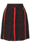 PROENZA SCHOULER Pleated Printed Silk-Georgette Skirt