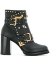 FABI EMBELLISHED ANKLE BOOTS,FD511512322300