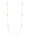 ADRIANA ORSINI Long Crystal and Bar Necklace,0400096667915