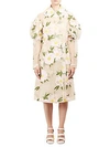 SIMONE ROCHA DOUBLE BREASTED FLORAL SHEER JACKET,0400096115688