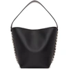 Givenchy Infinity Calfskin Leather Bucket Bag - Black