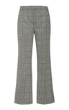 RED VALENTINO CROPPED FLARE PANTS,QR3RB1903SE