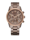 MICHAEL KORS Ritz Crystal & Stainless Steel Bracelet Watch