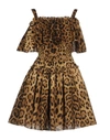Dolce & Gabbana Short Dresses In Brown