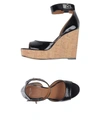 Givenchy Sandals In Black