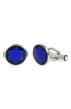 MONTBLANC MINERAL GLASS CUFF LINKS,114769
